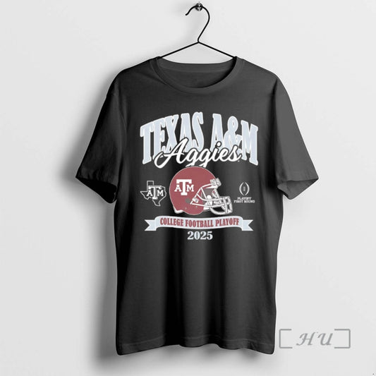 Officials Texas Am Aggies 2025 College Football Playoff Football Helmet T-Shirts, Hoodie, Sweatshirt | AU18TeeNovaLab.com