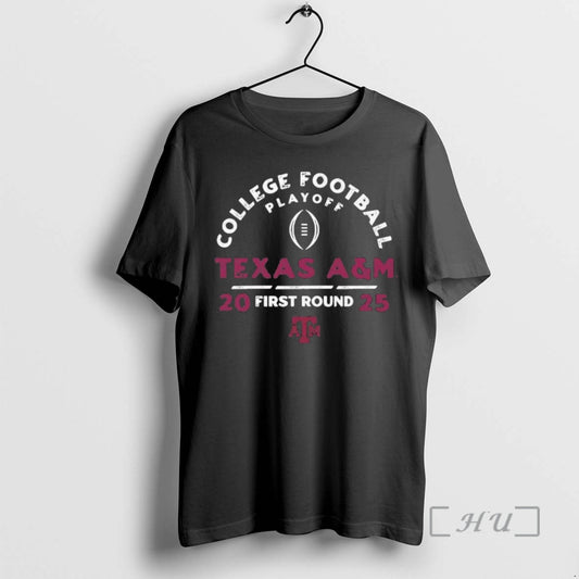 Officials Texas Am Aggies Cfp First Round 2025 T-Shirts, Hoodie, Sweatshirt | AU18TeeNovaLab.com