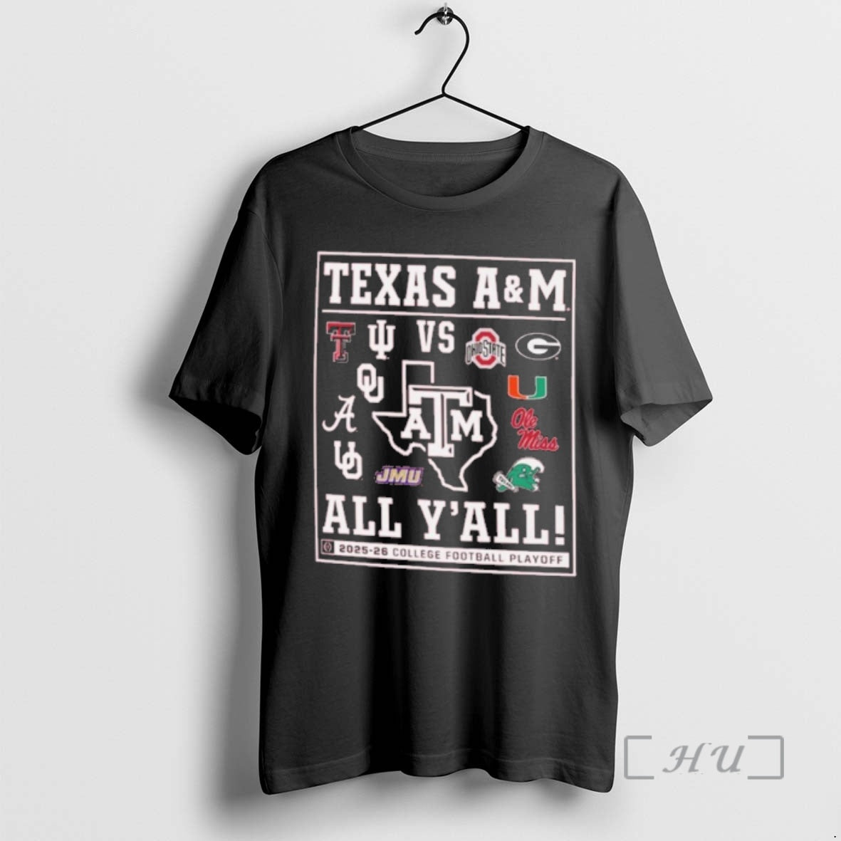 Officials Texas Am Aggies Cfp Tamu Vs All Yall T-Shirts, Hoodie, Sweatshirt | AU18TeeNovaLab.com