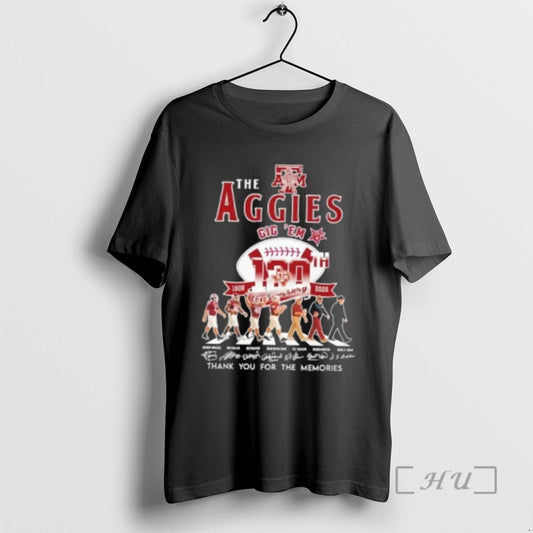 Officials Texas Am Aggies Gig Em 120 Anniversary 1908 2026 Dana X Premium T Shirts Hoodie, Sweatshirt | AU18TeeNovaLab.com