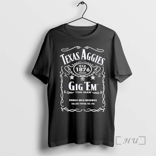 Officials Texas Aggies Old 1876 Gig Em T-Shirts, Hoodie, Sweatshirt | AU18TeeNovaLab.com