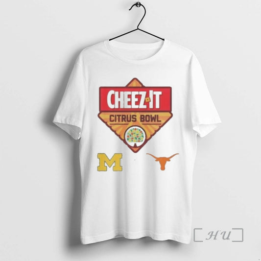 Officials Texas Longhorns Michigan Wolverines Vs 2025 Citrus Bowl T-Shirts, Hoodie, Sweatshirt | AU18TeeNovaLab.com