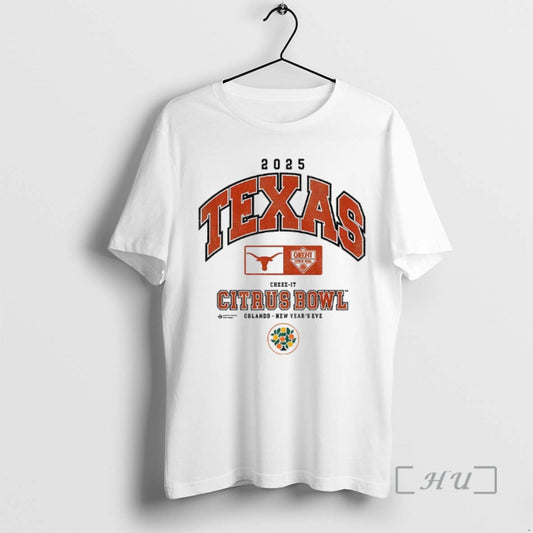 Officials Texas Longhorns Ncaa Division I Football Orlando Cheez It Citrus Bowl 2025 Premium T-Shirts, Hoodie, Sweatshirt