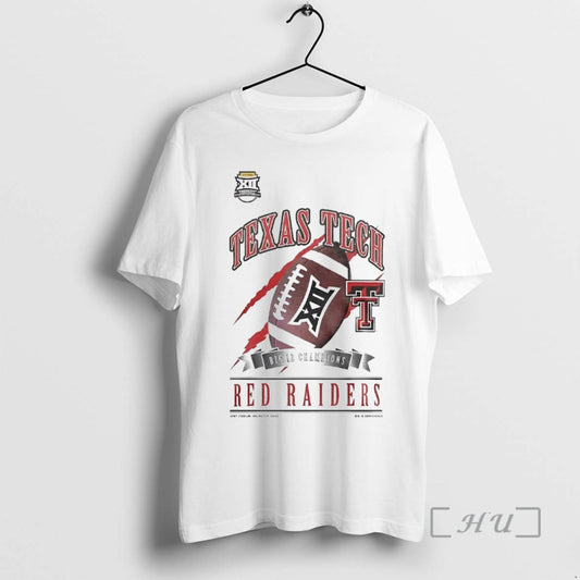 Officials Texas Tech Football 2025 Big 12 Championship 2 Sided