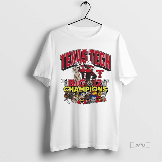 Officials Texas Tech Football Big 12 Championss Defeat Big 12 Mascot Premium T Shirts Sweater Hoodie, Sweatshirt