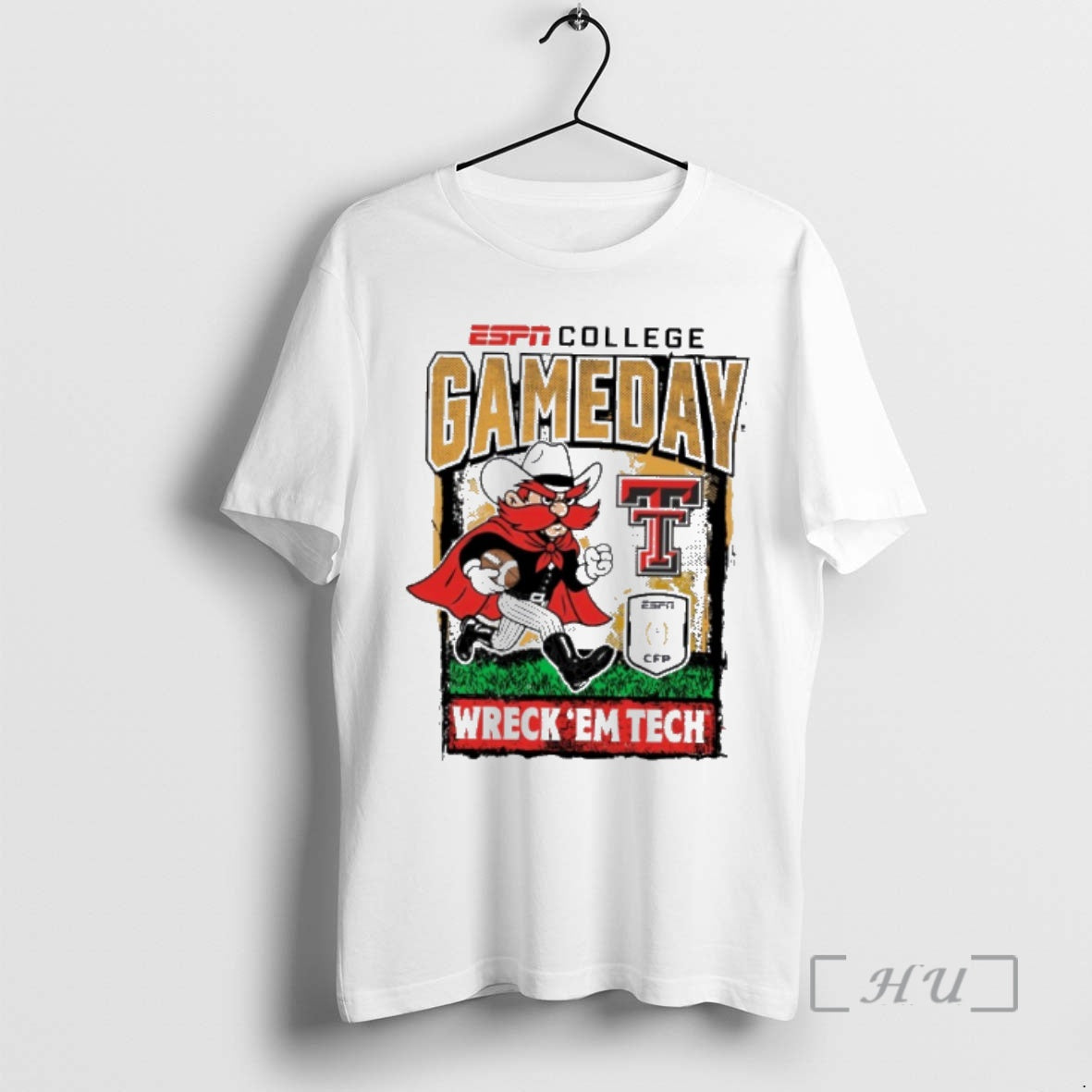Officials Texas Tech Red Raiders 2025 26 Cfp College Gameday Mascot Wreck Em Tech Premium T-Shirts, Hoodie, Sweatshirt