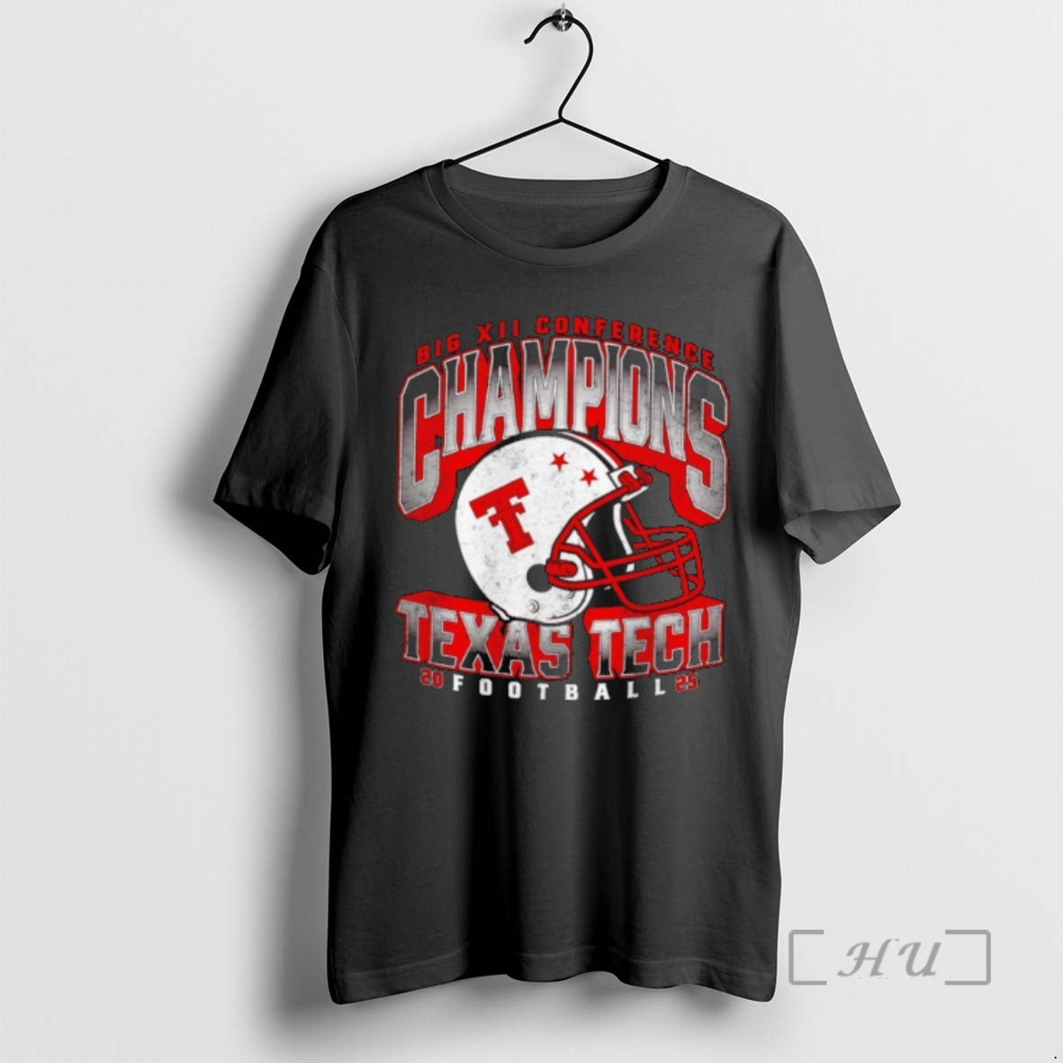 Officials Texas Tech Red Raiders 2025 Big 12 Cenference Championship Helmet Premium T Shirts Sweater Hoodie, Sweatshirt