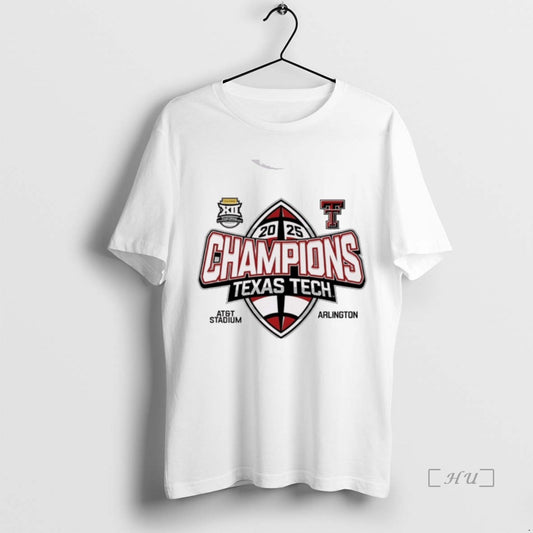 Officials Texas Tech Red Raiders Big 12 Champions Att Stadium Arlington Premium T Shirts Sweater