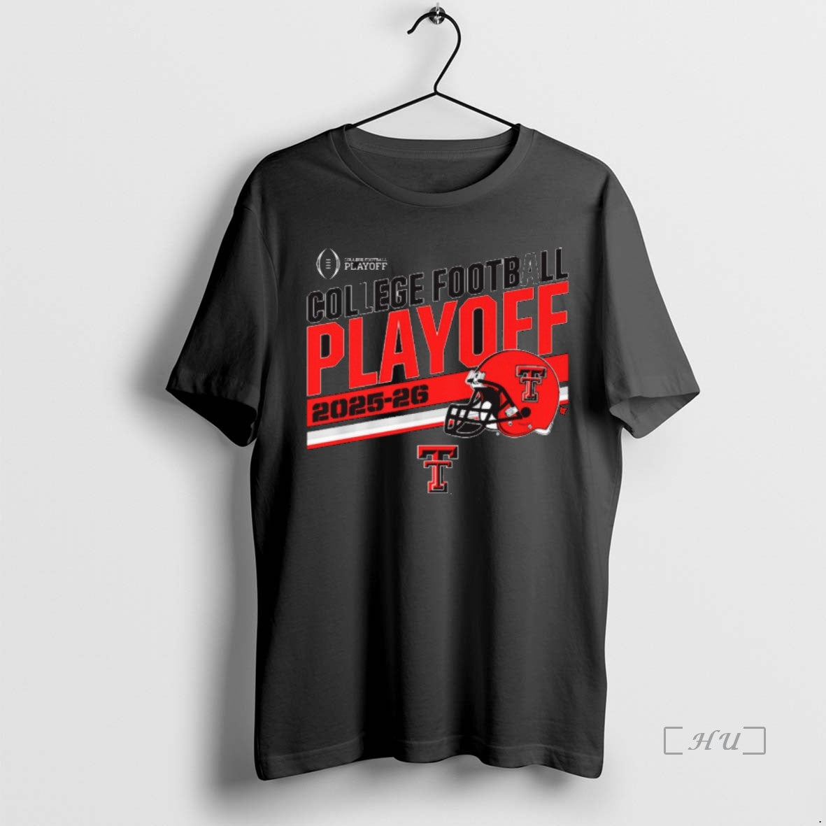 Officials Texas Tech Red Raiders Football 2025 26 College Football Playoff Stripe Helmet Premium T-Shirts, Hoodie, Sweatshirt