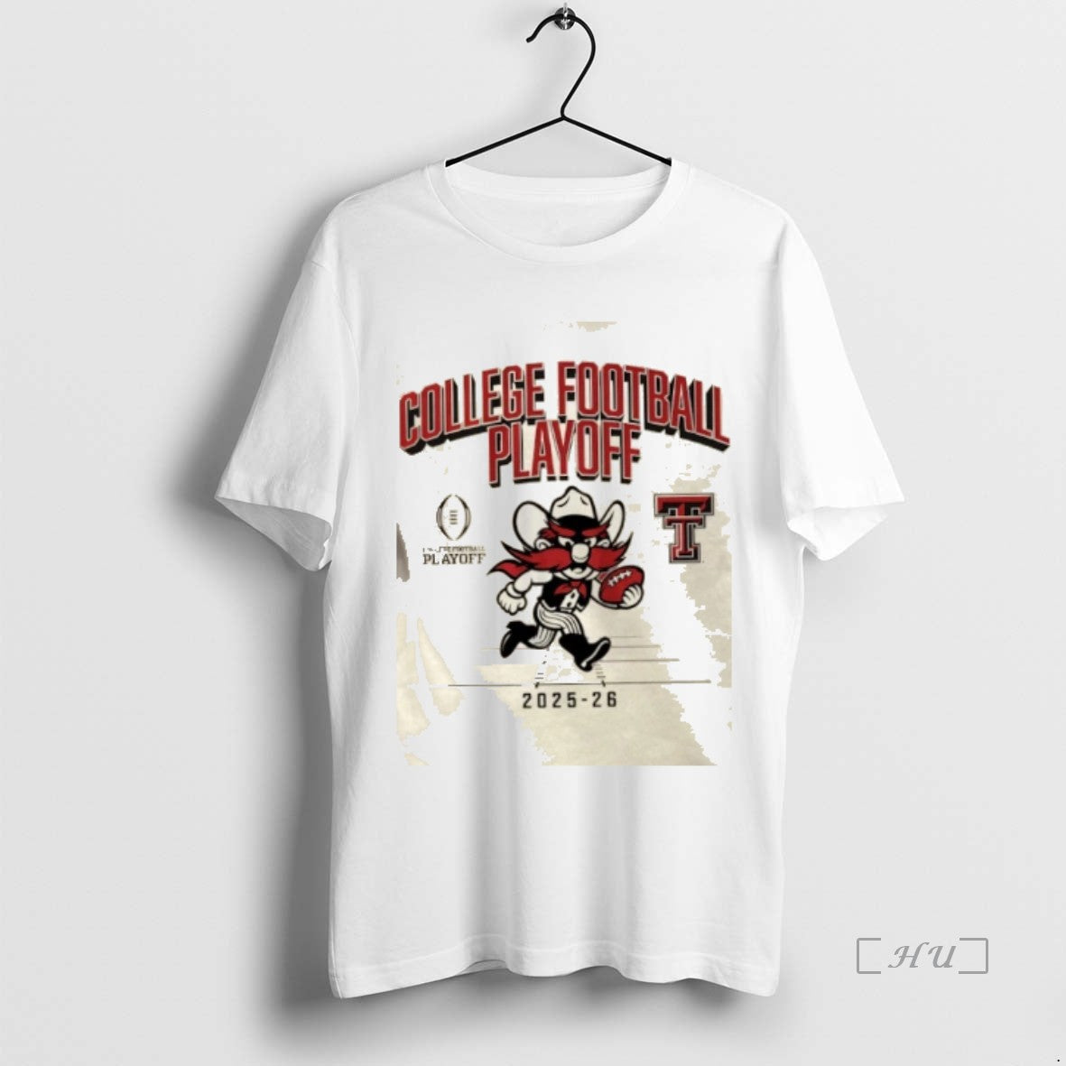 Officials Texas Tech Red Raiders Football 2025 Cfb Playoff Mascot T-Shirts, Hoodie, Sweatshirt | AU18TeeNovaLab.com