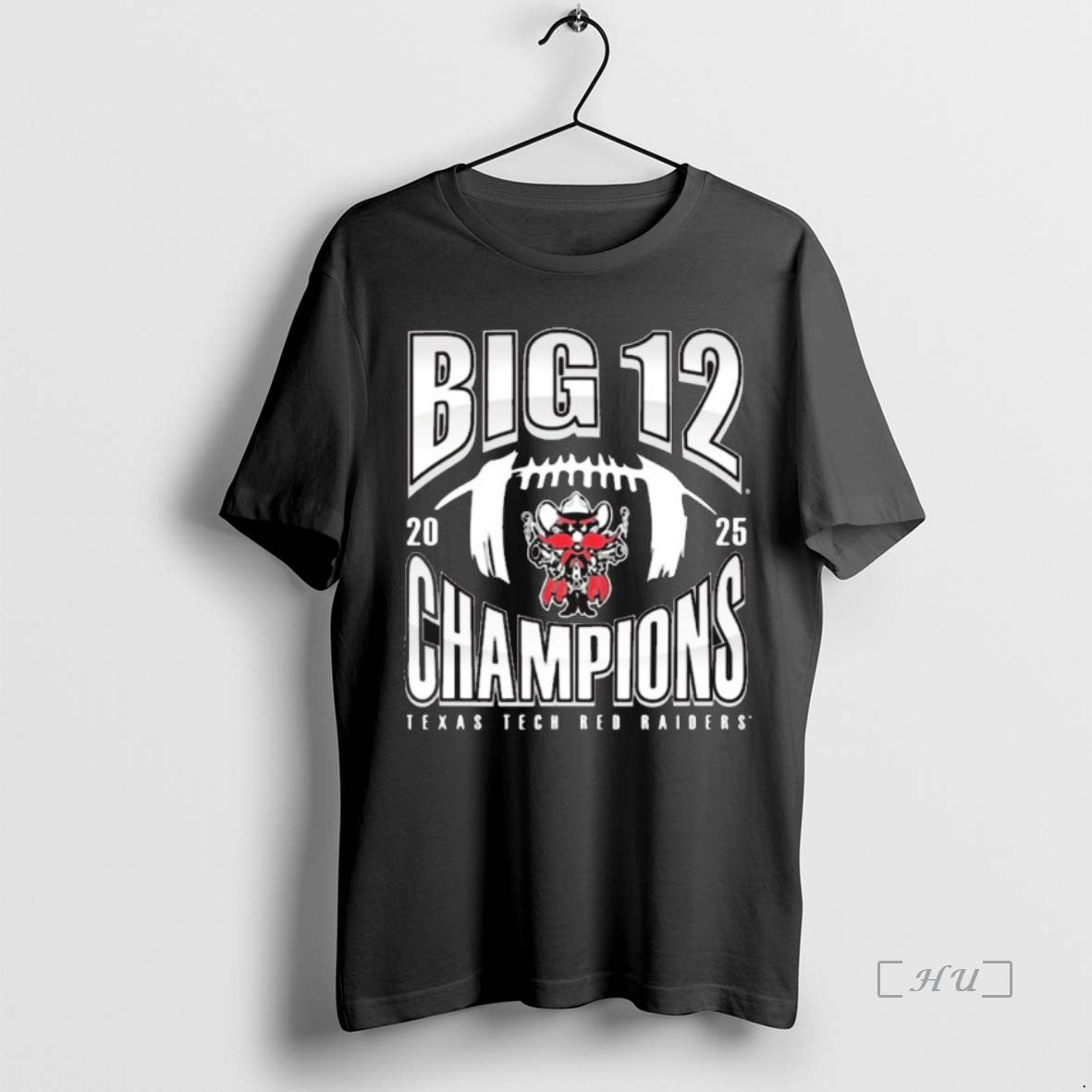 Officials Texas Tech Red Raiders Ncaa 2025 Big 12 Football Champions Number One Football Premium T-Shirts, Hoodie, Sweatshirt