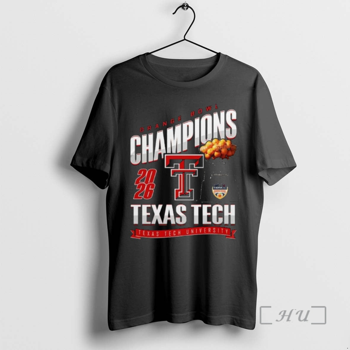 Officials Texas Tech Red Raiders Orange Bowl Champions Trophy 2026 T-Shirts, Hoodie, Sweatshirt | AU18TeeNovaLab.com