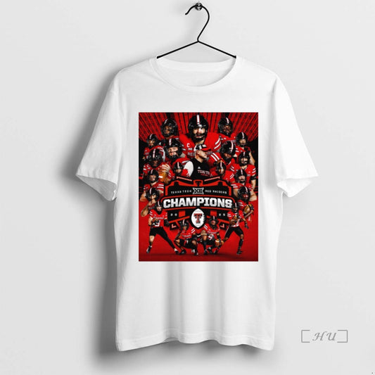 Officials Texas Tech Red Raiders Defeated Byu Cougars 2025 Big 12 Championship Premium T Shirts Hoodie, Sweatshirt