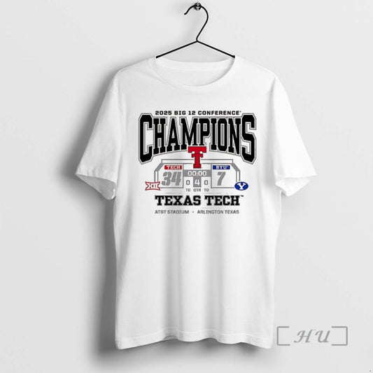 Officials Texas Tech Red Raiders Vs Byu Big 12 Conference 2025 2026 Premium T Shirts Hoodie, Sweatshirt | AU18TeeNovaLab.com