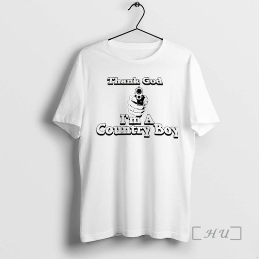Officials Thank God Im A Country Boy T-Shirts, Hoodie, Sweatshirt | AU18TeeNovaLab.com