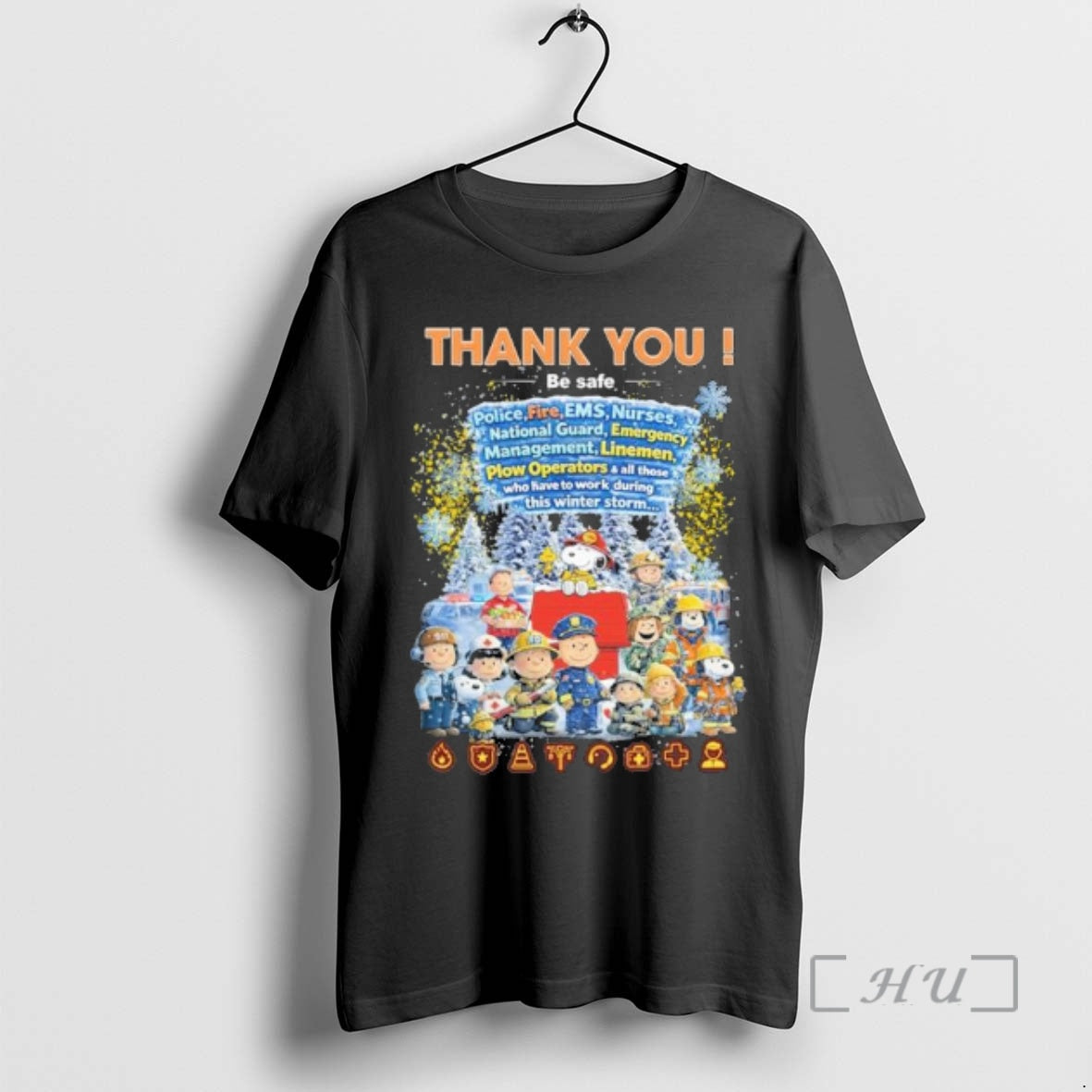Officials Thank You Be Safe The Peanuts T-Shirts, Hoodie, Sweatshirt | AU18TeeNovaLab.com