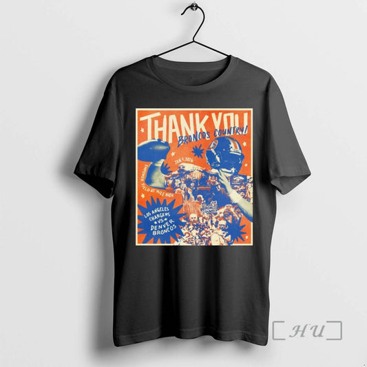Officials Thank You Broncos Country Los Angeles Chargers Vs