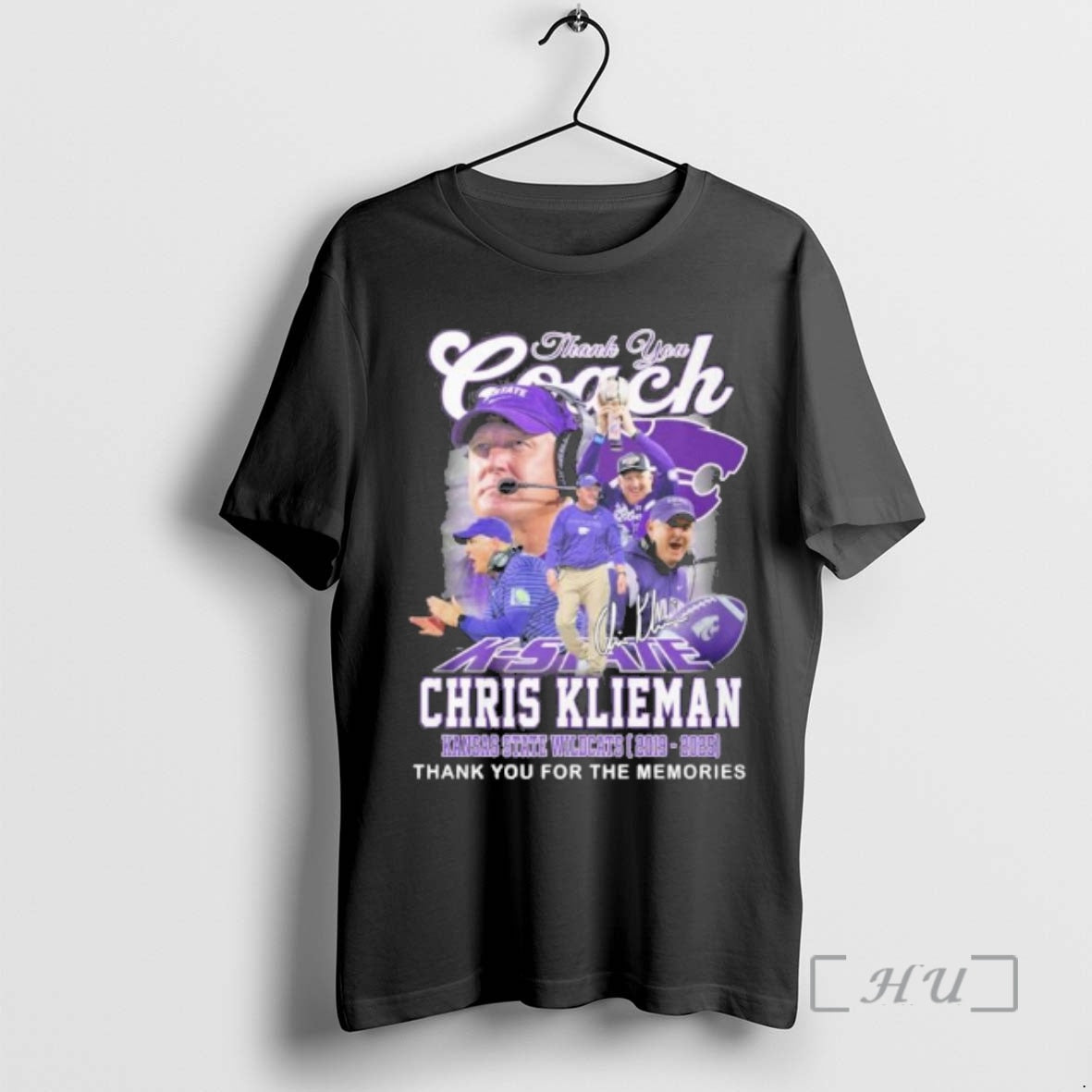 Officials Thank You Coach Chris Klieman K State Wildcats 2019 2025 Premium T Shirts Sweater Hoodie, Sweatshirt