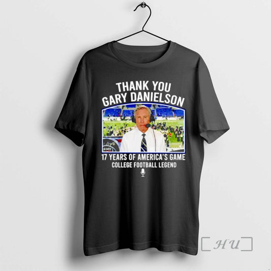Officials Thank You Gary Danielson 17 Years Of Americas Game Ornaments Premium T Shirts Sweater Hoodie, Sweatshirt