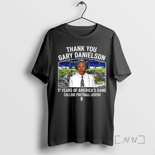 Officials Thank You Gary Danielson Football Analyst 17 Years Of Americas Game College Football Legend