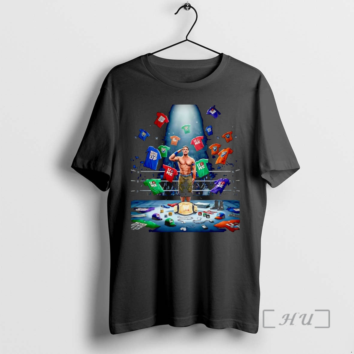 Officials Thank You John Cena Never Give Up U Me Graphic Christmas Premium T Shirts