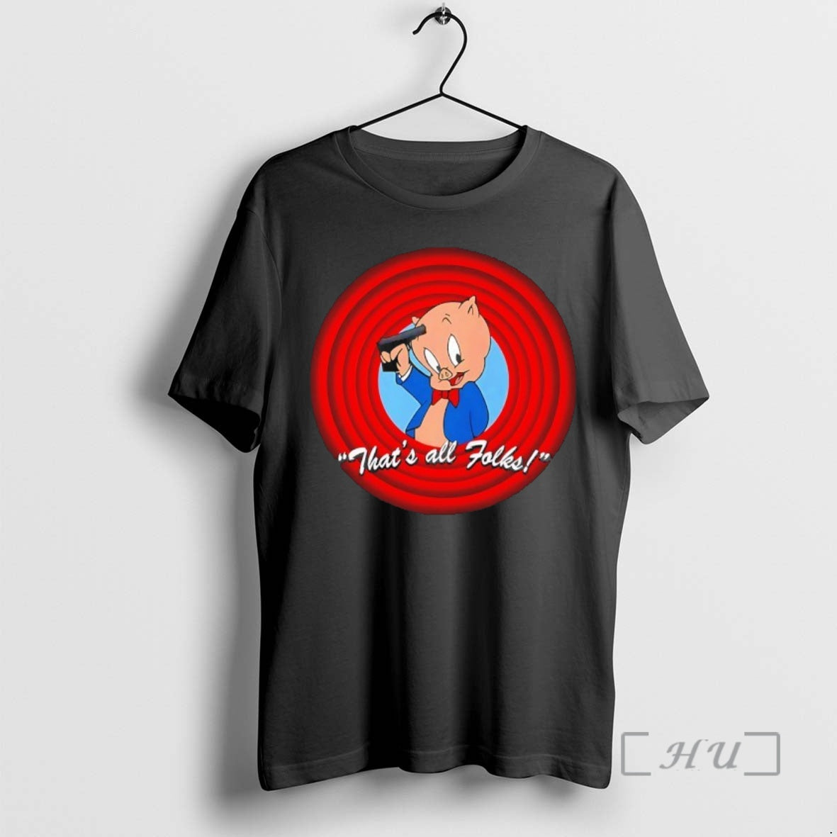 Officials Thats All Folks Porky Pig T-Shirts, Hoodie, Sweatshirt | AU18TeeNovaLab.com