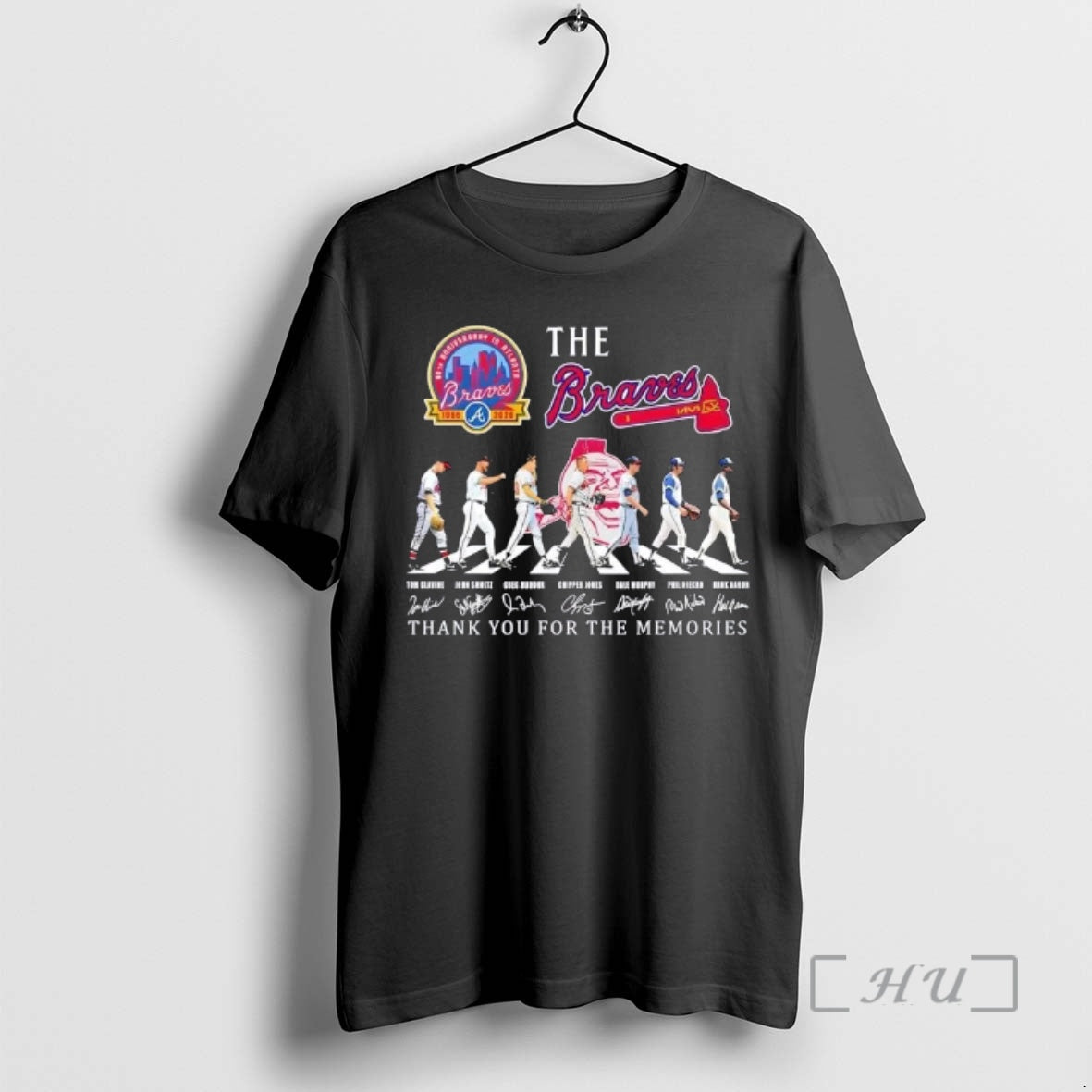 Officials The Atlanta Braves 1966 2026 Tom Glavine And Legends Abbey Road Thank You For T-Shirts, Hoodie, Sweatshirt
