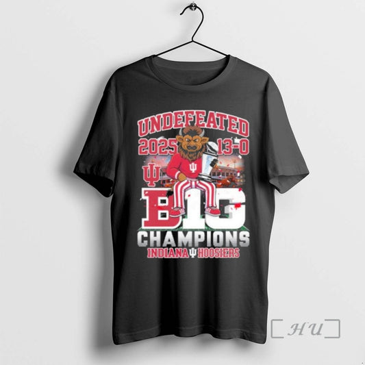Officials The Bison Indiana Undefeated 13 0 Big 10 Champions T-Shirts, Hoodie, Sweatshirt | AU18TeeNovaLab.com