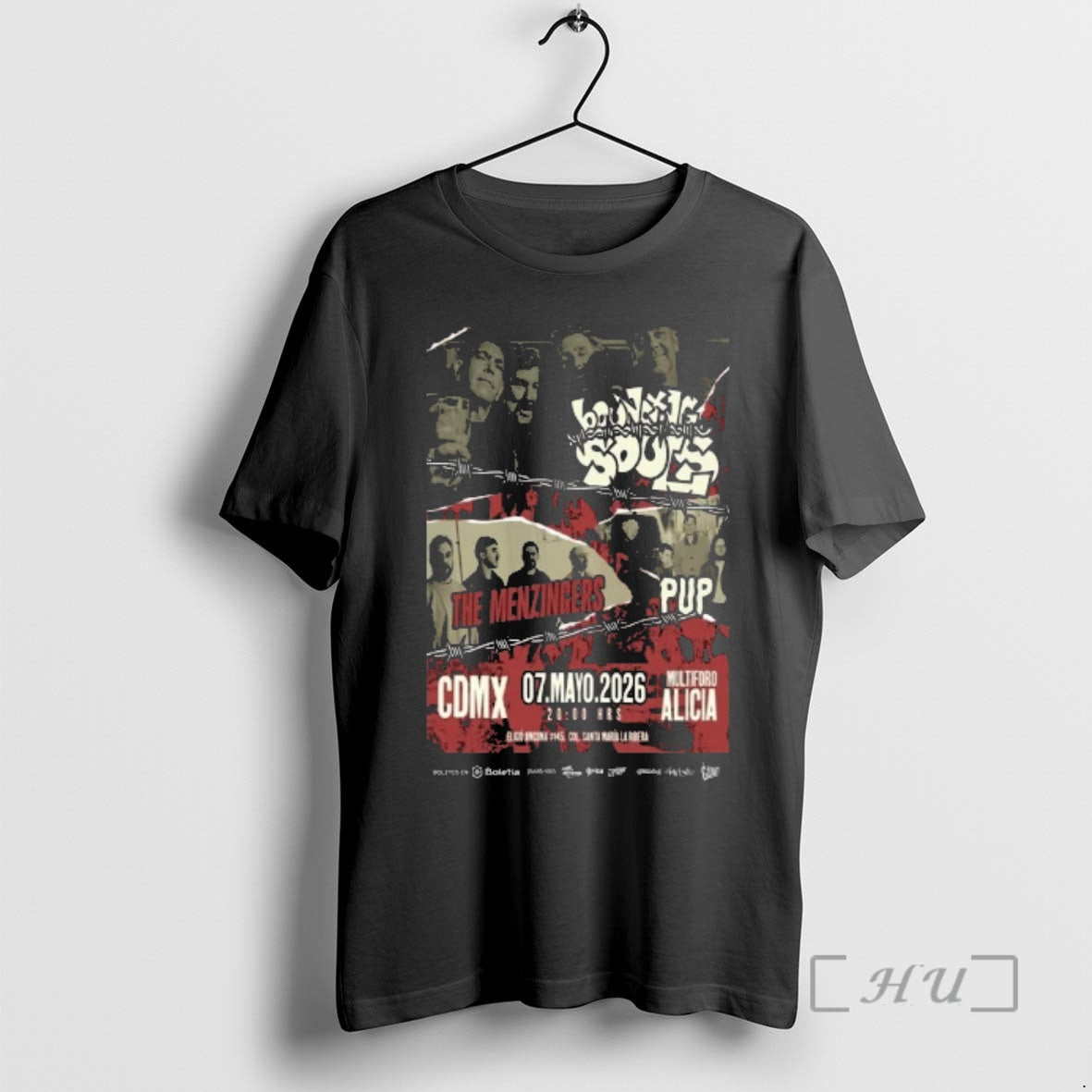 Officials The Bouncing Souls 7 Mayo 2026 Multiforo Alicia Mx T-Shirts, Hoodie, Sweatshirt | AU18TeeNovaLab.com