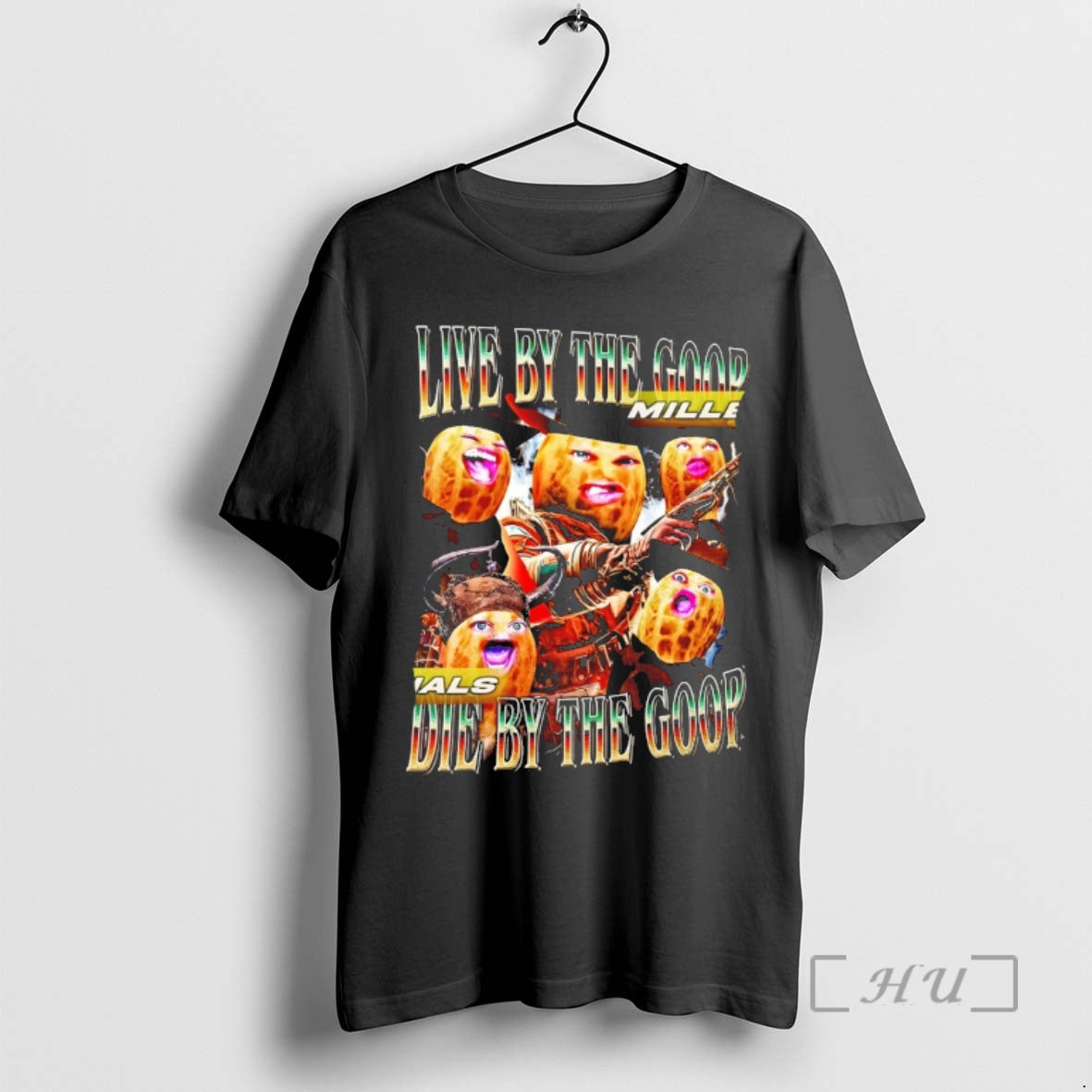 Officials The Burnt Peanut Goop Goop Goop Arc Raiders Live By The Goop Die By T-Shirts, Hoodie, Sweatshirt