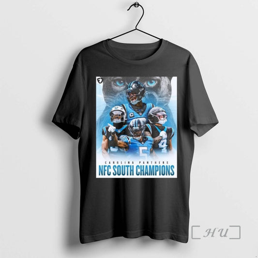 Officials The Carolina Panthers Are Nfc South Champions 2026 T-Shirts, Hoodie, Sweatshirt | AU18TeeNovaLab.com