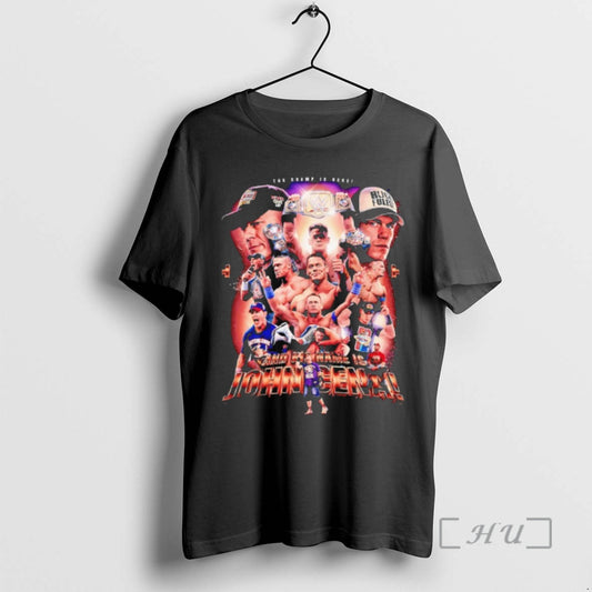 Officials The Champ Is Here And His Name Is John Cena Graphic Premium T Shirts Hoodie, Sweatshirt | AU18TeeNovaLab.com