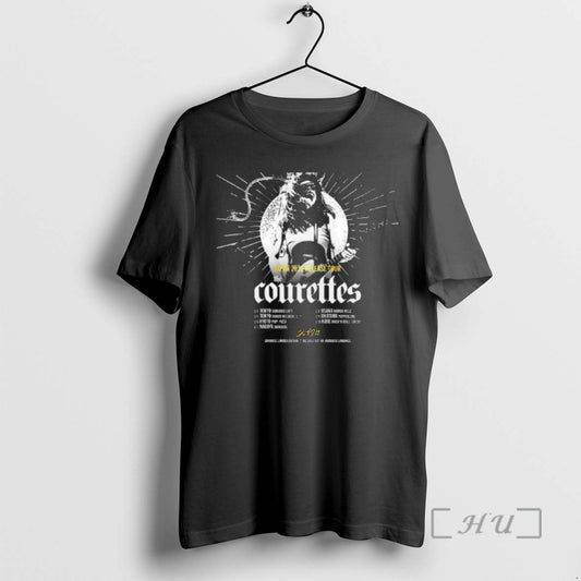 Officials The Courettes Japan 2026 Release Tour T-Shirts, Hoodie, Sweatshirt | AU18TeeNovaLab.com