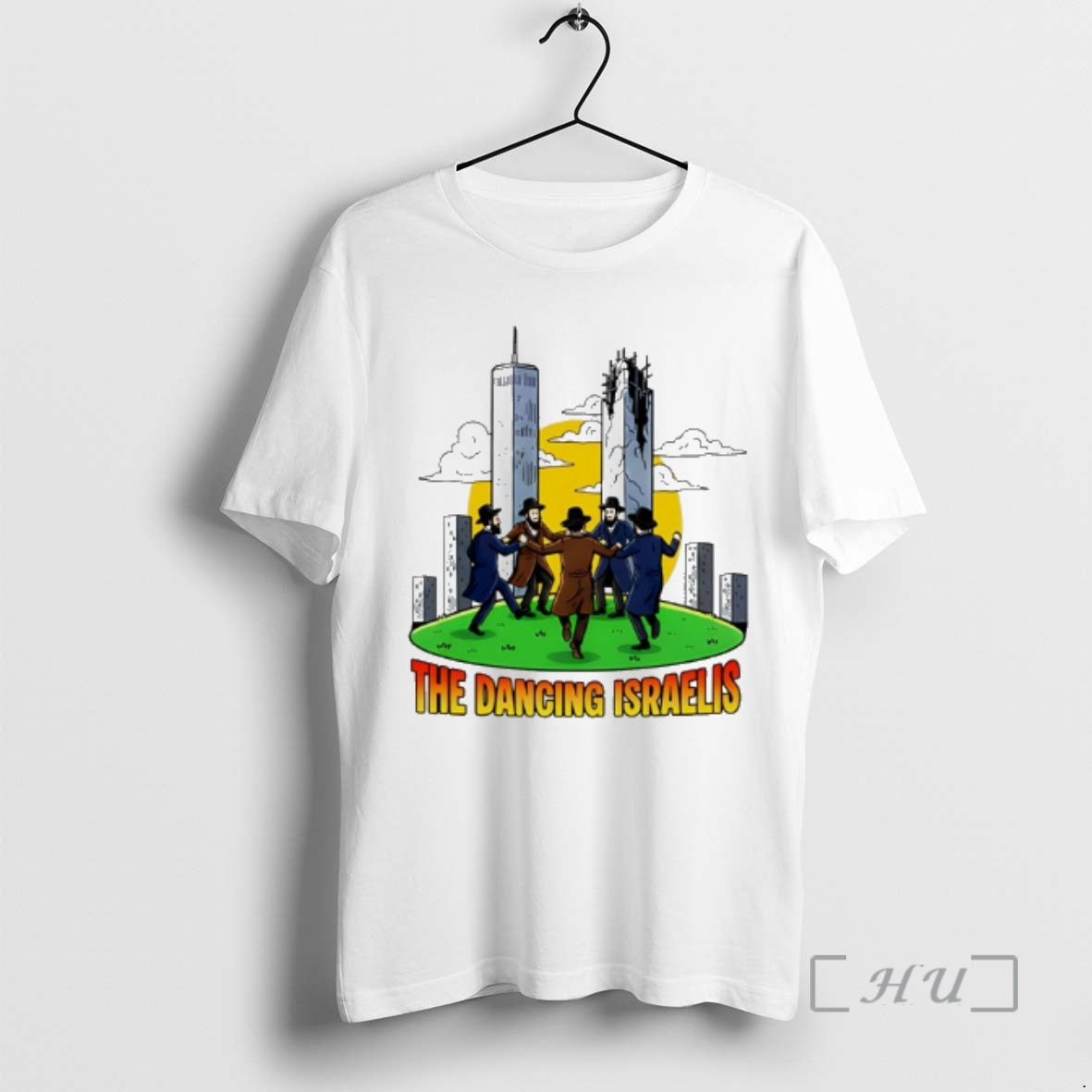 Officials The Dancing Israelis Jews City Skyline T-Shirts, Hoodie, Sweatshirt | AU18TeeNovaLab.com