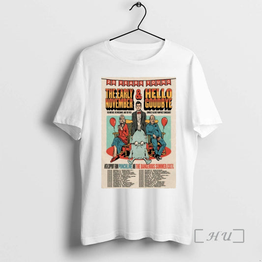 Officials The Early November And Hello Goodbye 20 Years Young Tour 2026 Premium T Shirts Hoodie, Sweatshirt