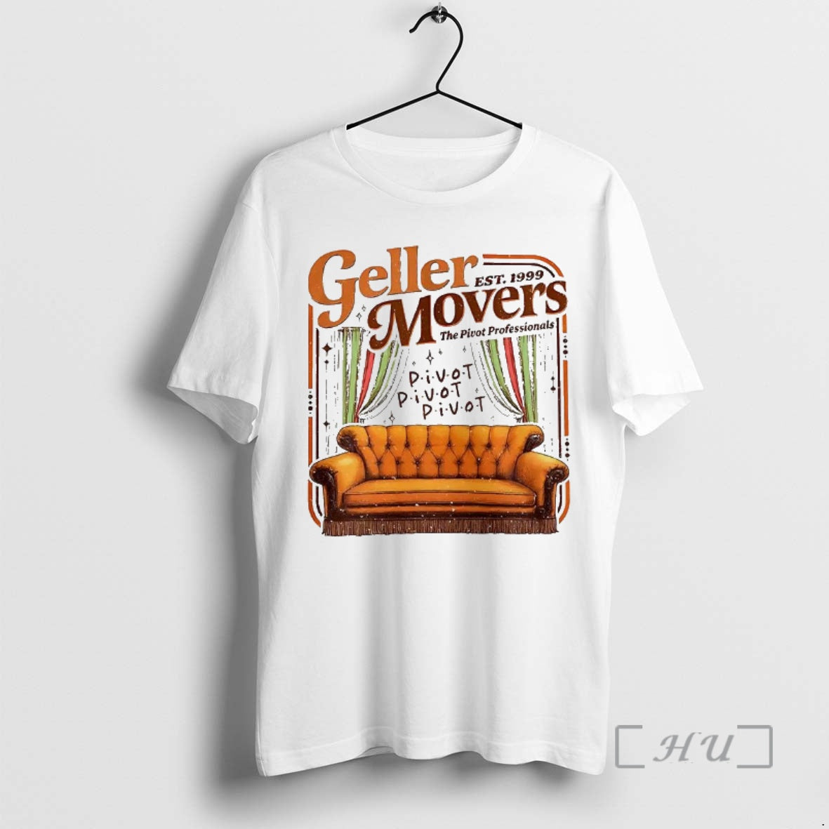 Officials The Friends The Pivot Geller Movers Est 1999 Sofa T-Shirts, Hoodie, Sweatshirt | AU18TeeNovaLab.com