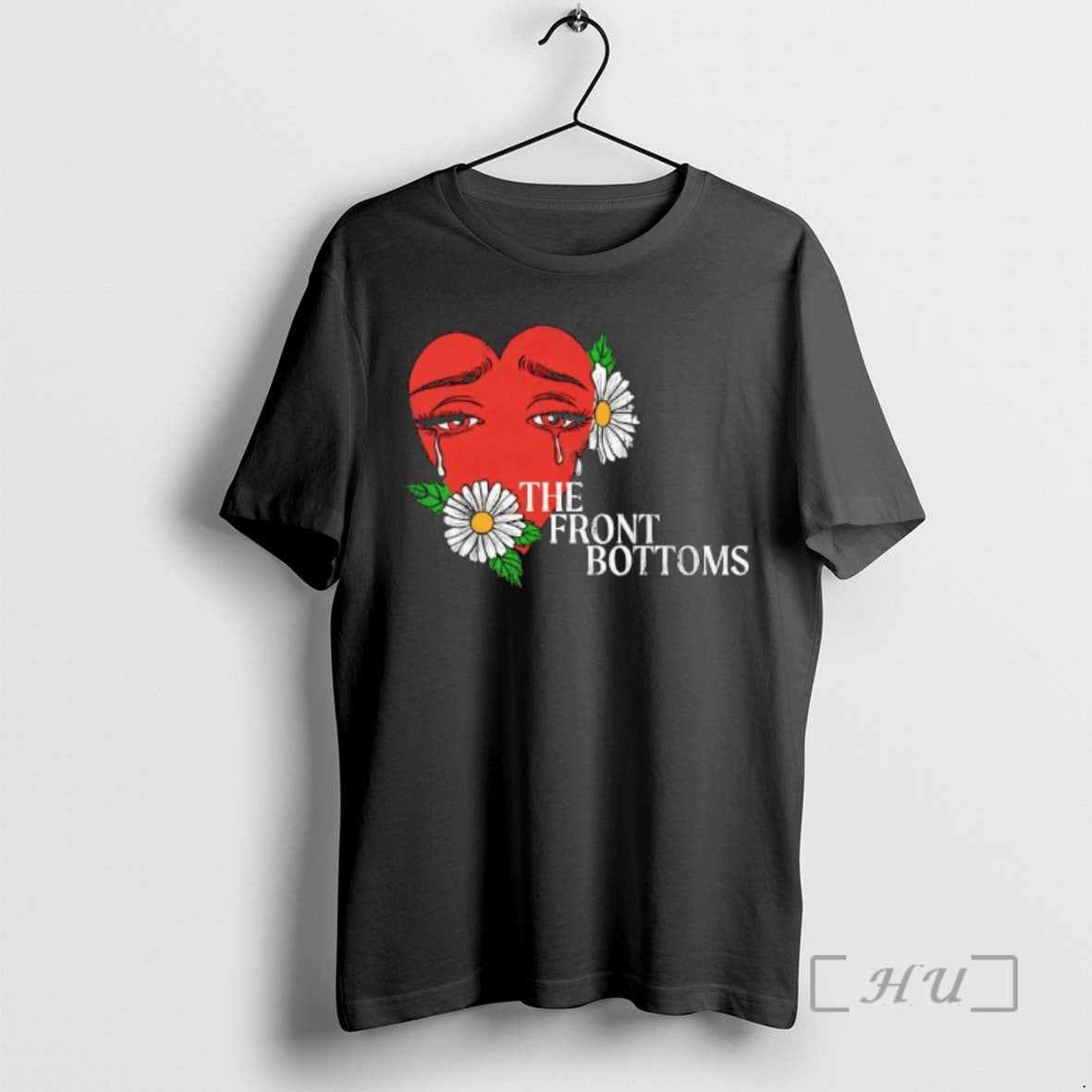 Officials The Front Bottoms Heart Flowers T-Shirts, Hoodie, Sweatshirt | AU18TeeNovaLab.com