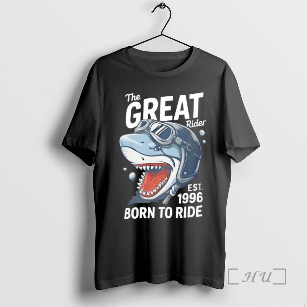 Officials The Great Rider Shark Vintage Biker Graphic T-Shirts, Hoodie, Sweatshirt | AU18TeeNovaLab.com