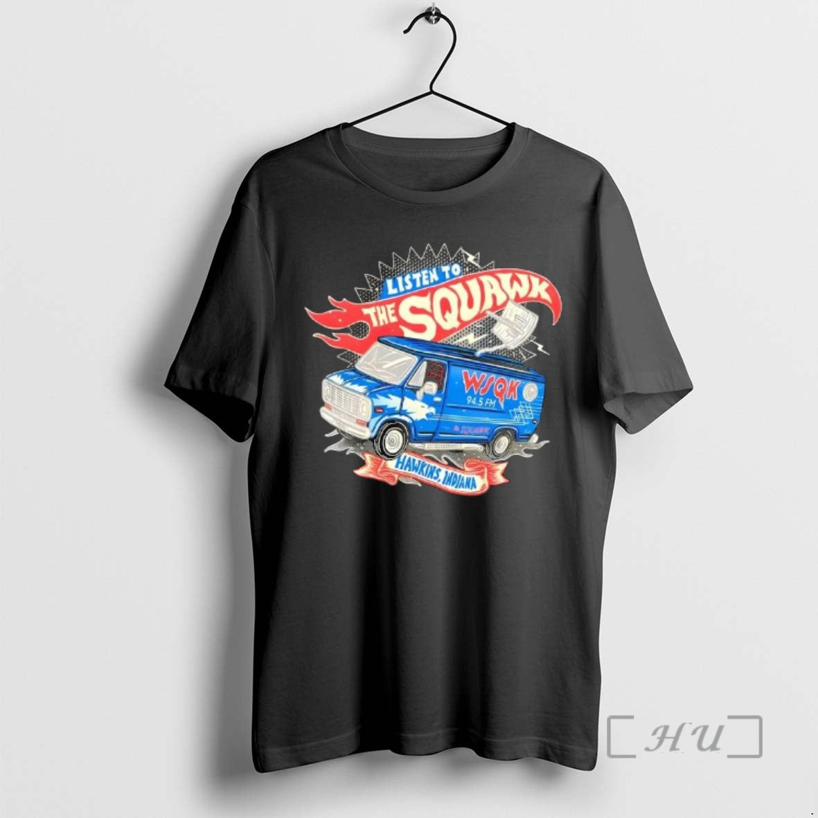 Officials The Hometown Radio Listen To The Squawk Hawkins Indiana T-Shirts, Hoodie, Sweatshirt | AU18TeeNovaLab.com