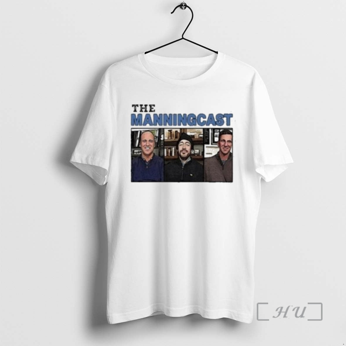 Officials The Manningcast Circle White T-Shirts, Hoodie, Sweatshirt | AU18TeeNovaLab.com