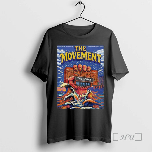 Officials The Movement Norfolk Virginia Jan 31 2026 T-Shirts, Hoodie, Sweatshirt | AU18TeeNovaLab.com