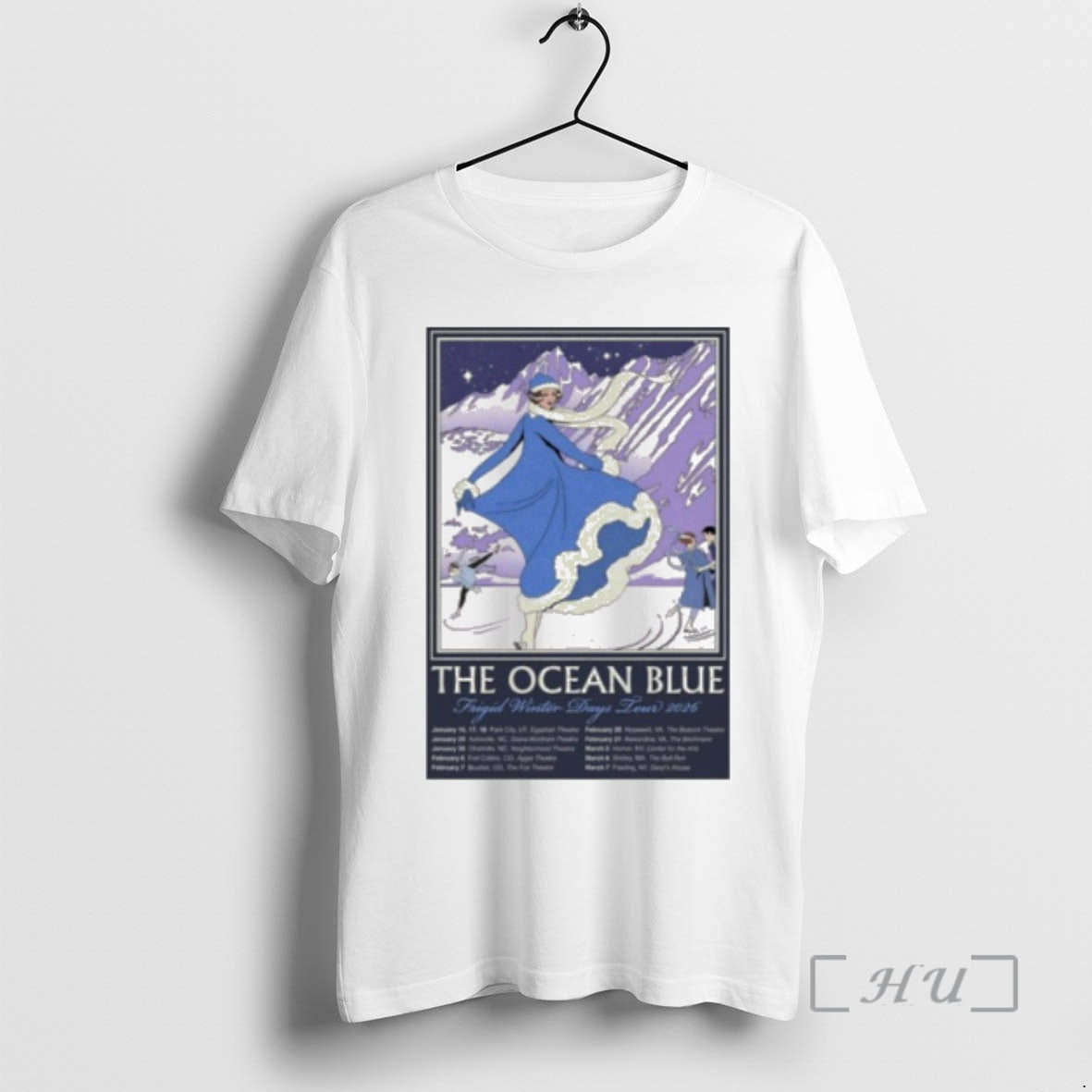 Officials The Ocean Blue Frigid Winter Days Tour 26 T-Shirts, Hoodie, Sweatshirt | AU18TeeNovaLab.com