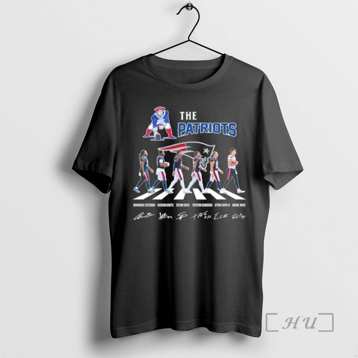 Officials The Patriots Player Abbey Road Signature T-Shirts, Hoodie, Sweatshirt | AU18TeeNovaLab.com