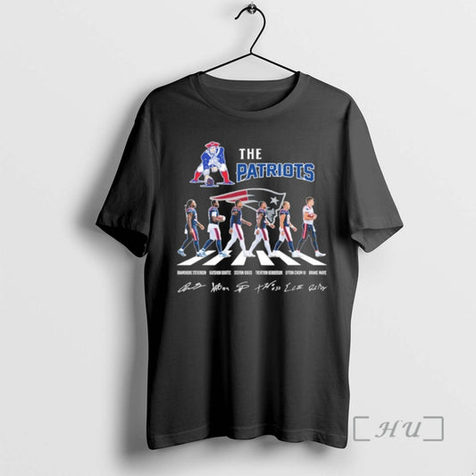 Officials The Patriots Player Abbey Road Signature T-Shirts, Hoodie, Sweatshirt | AU18TeeNovaLab.com