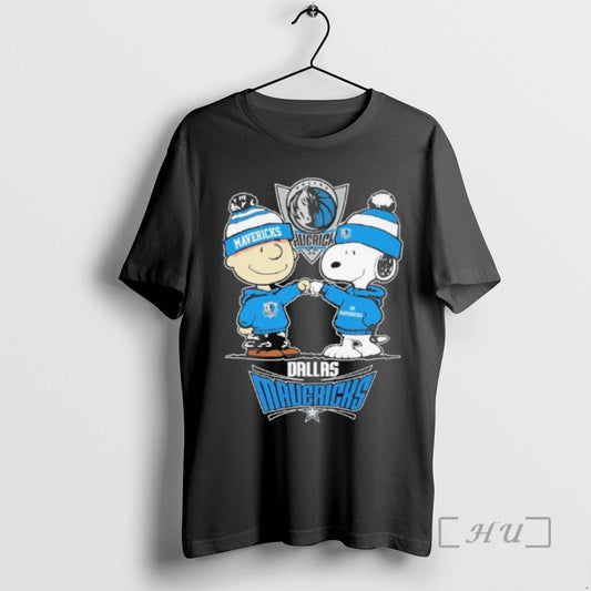 Officials The Peanuts Fist Bump Dallas Mavericks T-Shirts, Hoodie, Sweatshirt | AU18TeeNovaLab.com