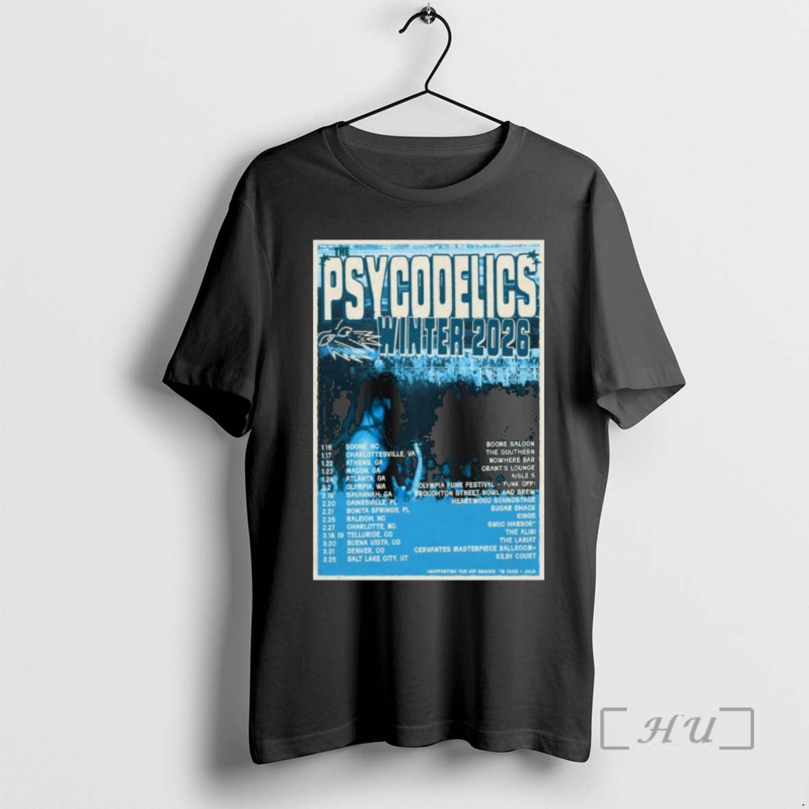 Officials The Psycodelics Winter 26 Tour T-Shirts, Hoodie, Sweatshirt | AU18TeeNovaLab.com