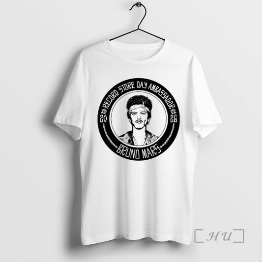 Officials The Record Store Day Ambassanor 2026 Bruno Mar Logo T-Shirts, Hoodie, Sweatshirt | AU18TeeNovaLab.com