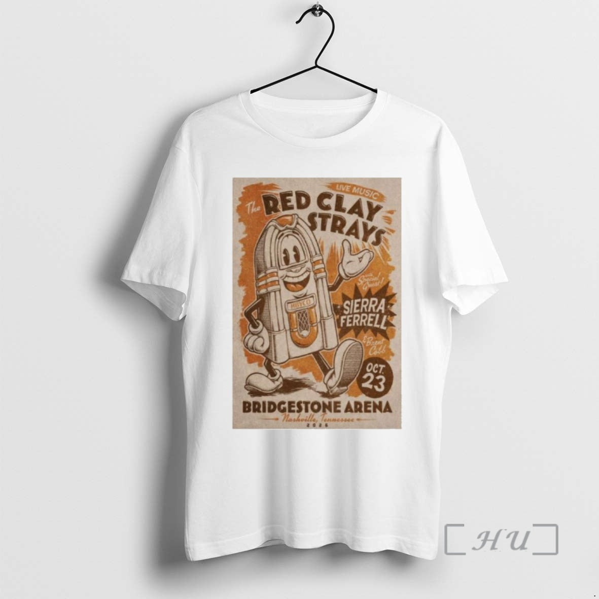 Officials The Red Clay Strays October 23 2026 In Nashville Tn Premium T Shirts Sweater Hoodie, Sweatshirt