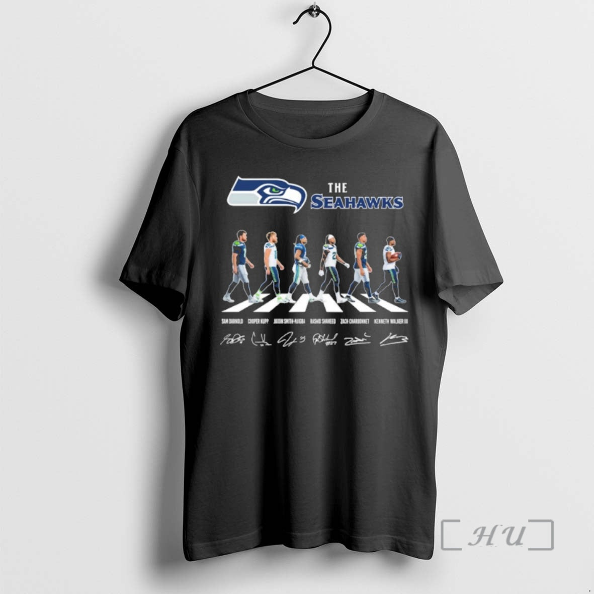Officials The Seahawks Player Abbey Road Signature T-Shirts, Hoodie, Sweatshirt | AU18TeeNovaLab.com