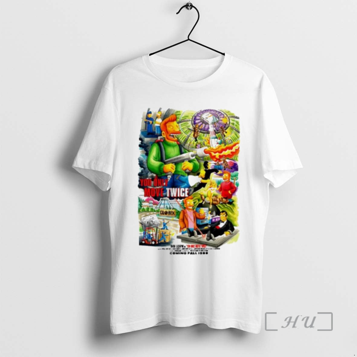 Officials The Simpsons Episode You Only Move Twice Version T-Shirts, Hoodie, Sweatshirt | AU18TeeNovaLab.com